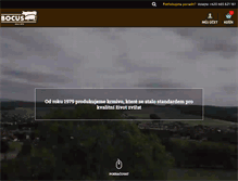 Tablet Screenshot of bocus.cz